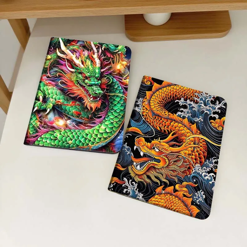 

Ancient style anime dragon Tablet Case For Samsung Galaxy Tab S6 S8 S9 S10 Lite FE 10.4 11 Inch 2022 2024