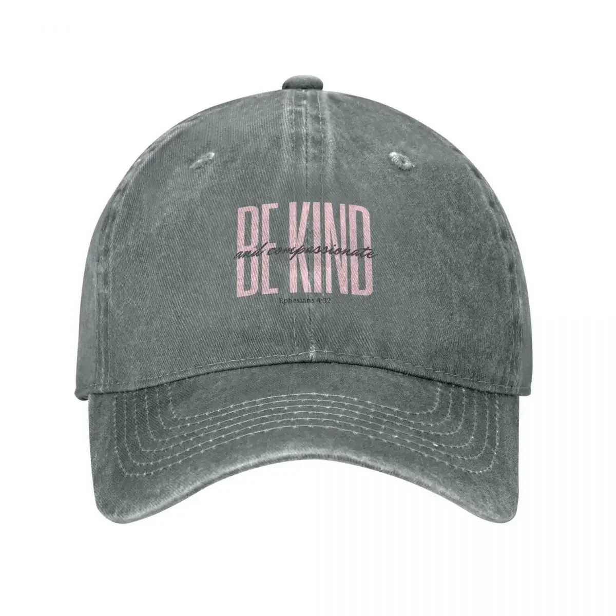 Soyez gentil et compassant, casquette de baseball Ephesians 4:32, casquettes personnalisées pour hommes en promotion, casquettes à visière pour femmes, casquettes pour hommes