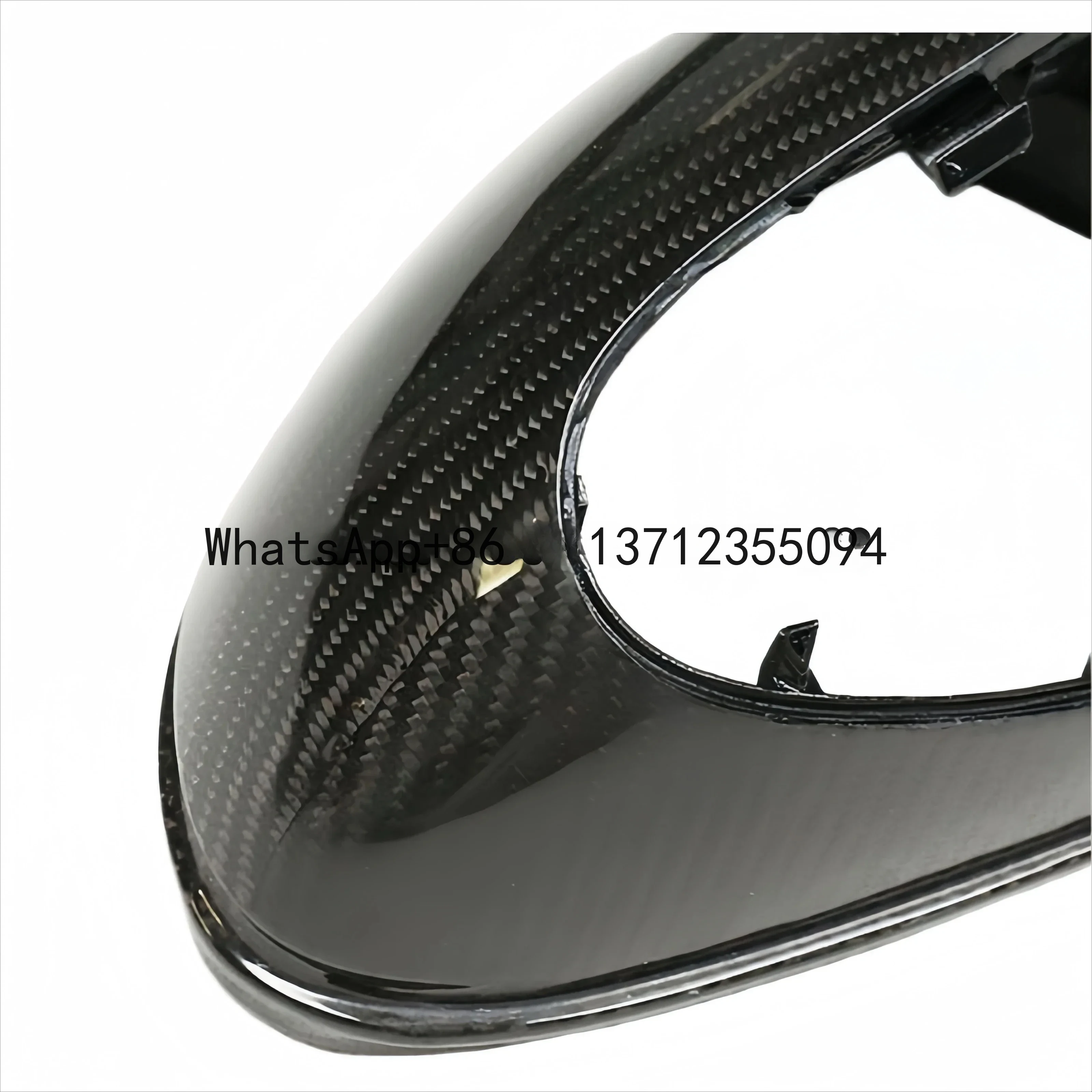 for Porsche 981 Boxster replacement Dry Carbon fiber mirror housing Reverse mirror cover auto performance parts