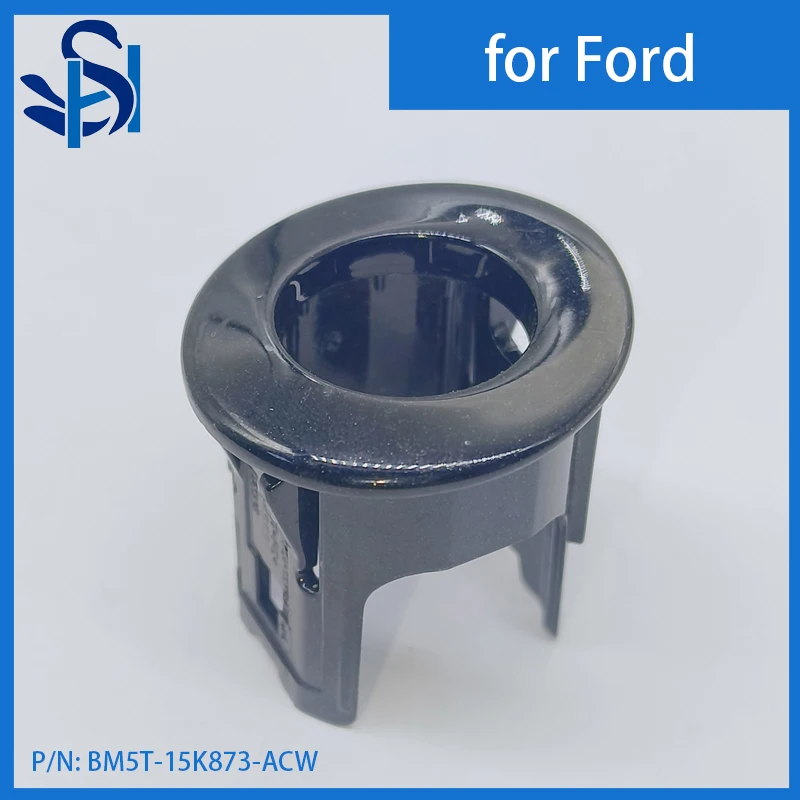 Color Glitter Black PDC Parking Sensor Holder Bracket BM5T-15K873-ACW For Ford