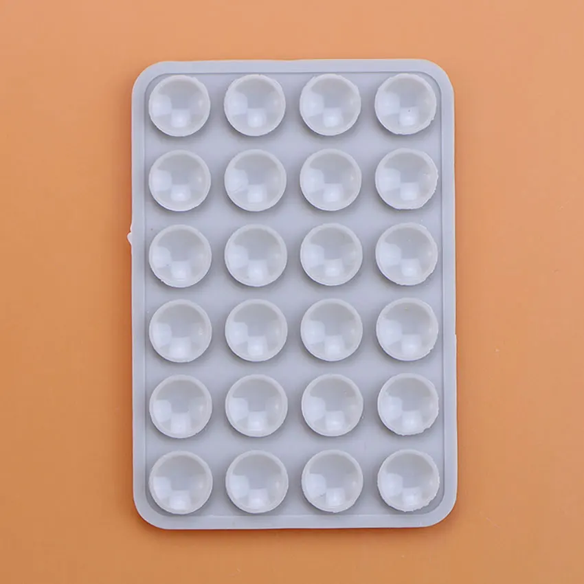 JCD Silicone Dupla Face Ventosa Telefone Montar Mãos-Livres Móvel Suporte Avião Viagem Essencial Compatível Qualquer Smartphone