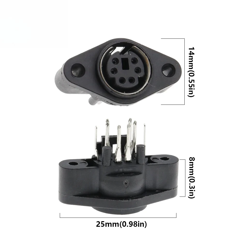 5PCS Mini 6Pin 6P D…