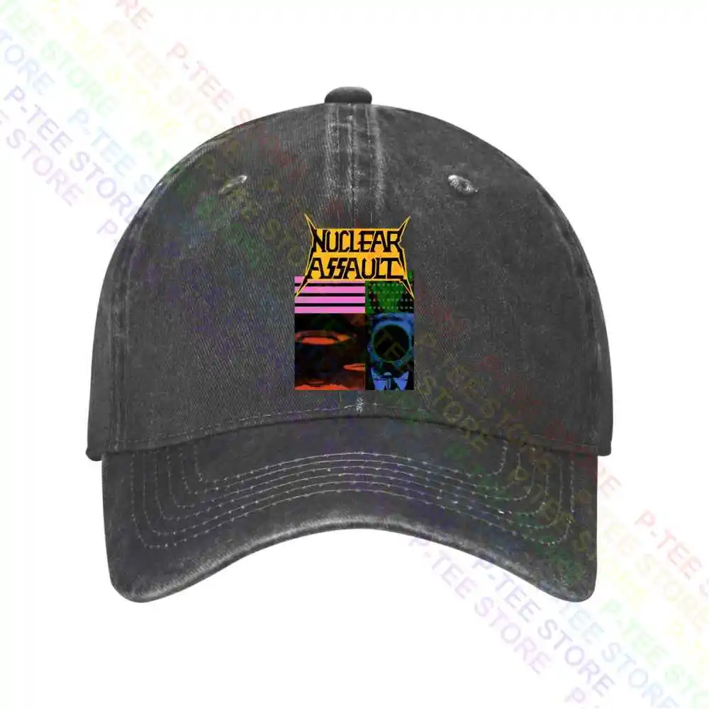 

1991 Nuclear Assault Tour Baseball Cap Snapback Caps Knitted Bucket Hat