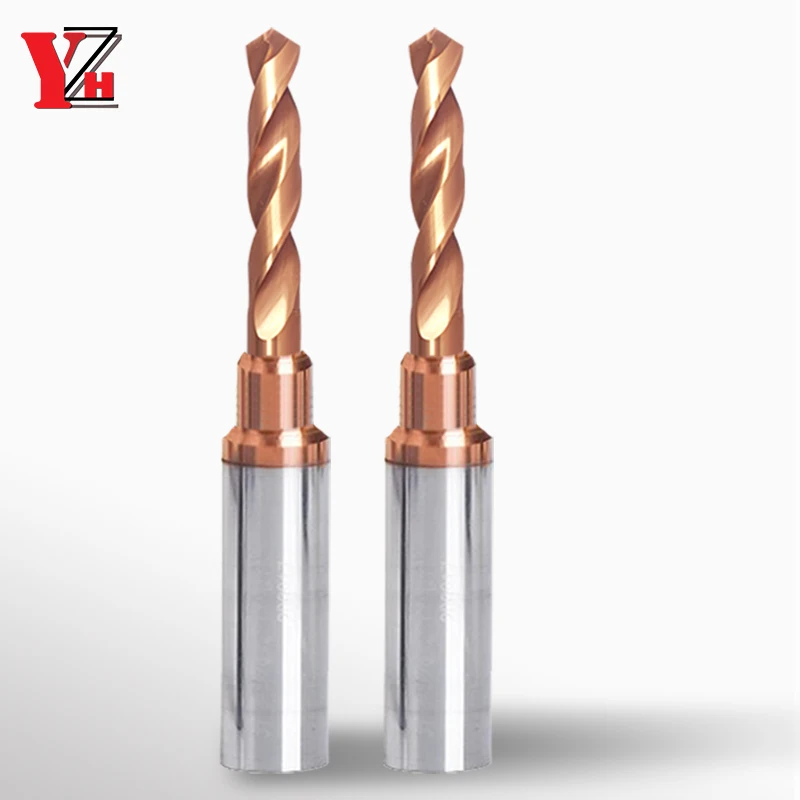 Customized Carbide Step Twist Drill HRC55 Solid Tungsten Steel CNC For Hard Metal Alloy Stainless Tool 6.1mm 6.2mm 7.2mm