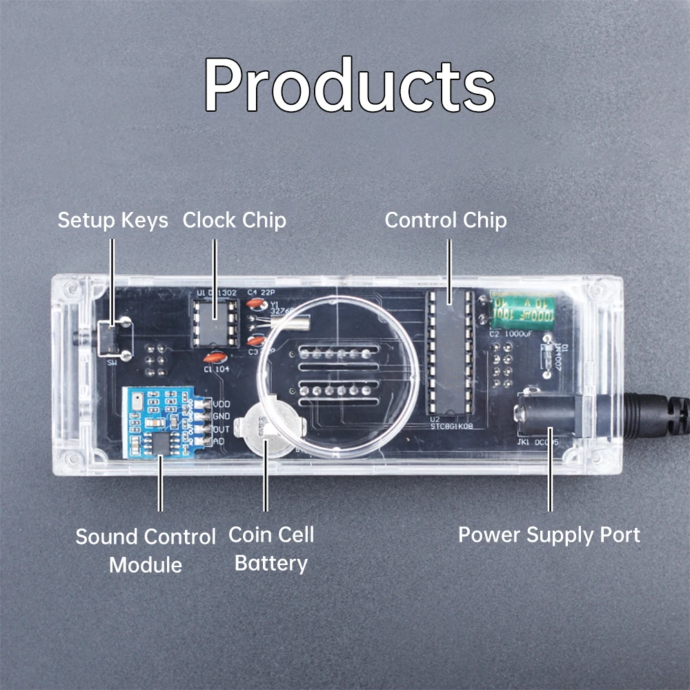 USB 5V Audio Level Indicator Stereo Music Spectrum LED light Amplifier VU Meter for Car player Light Atmosphere Lamps