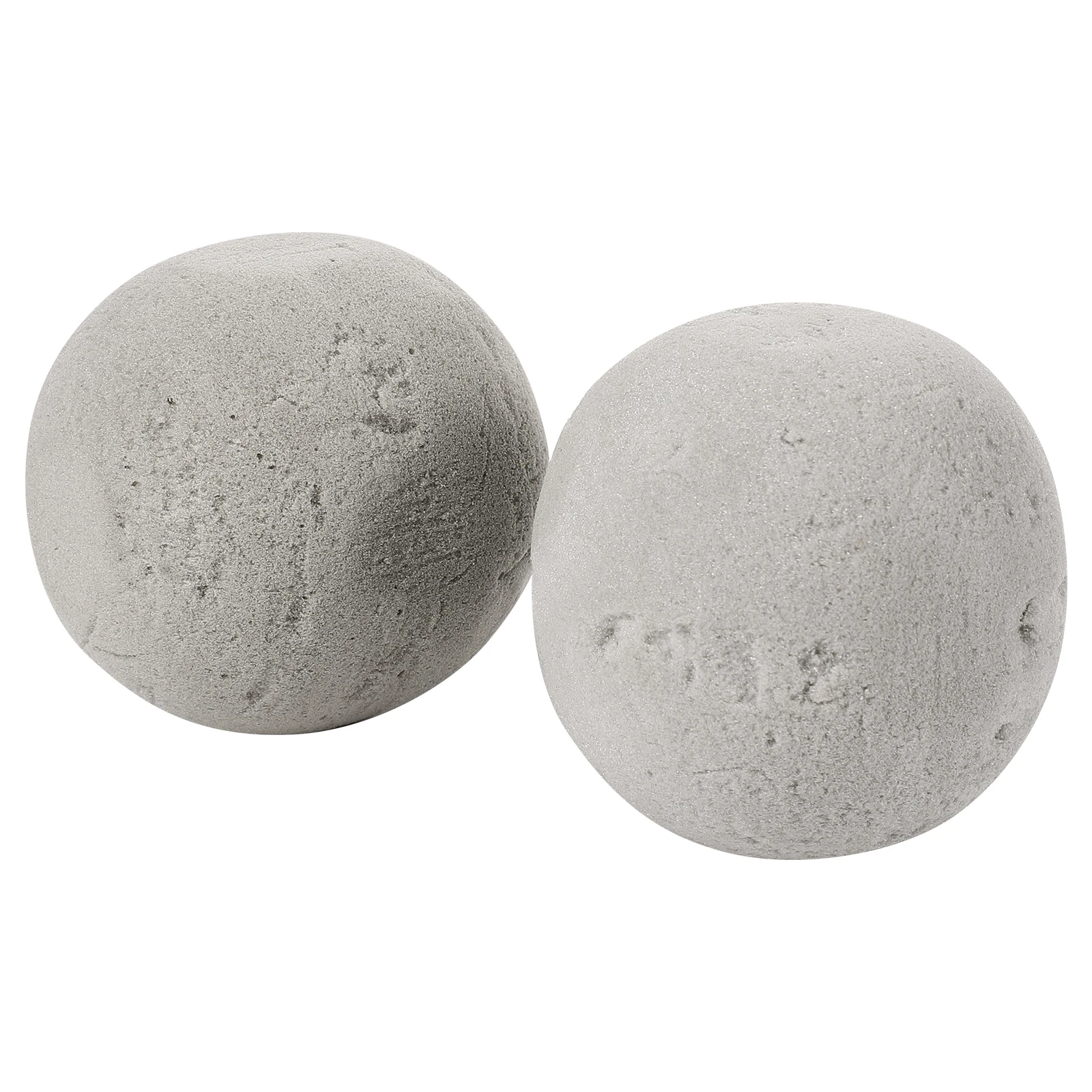 

2 Pcs Simulated Flowers Arrangement Tool Water Absorb Mud Small Foam Dried Floral Ball Sponge