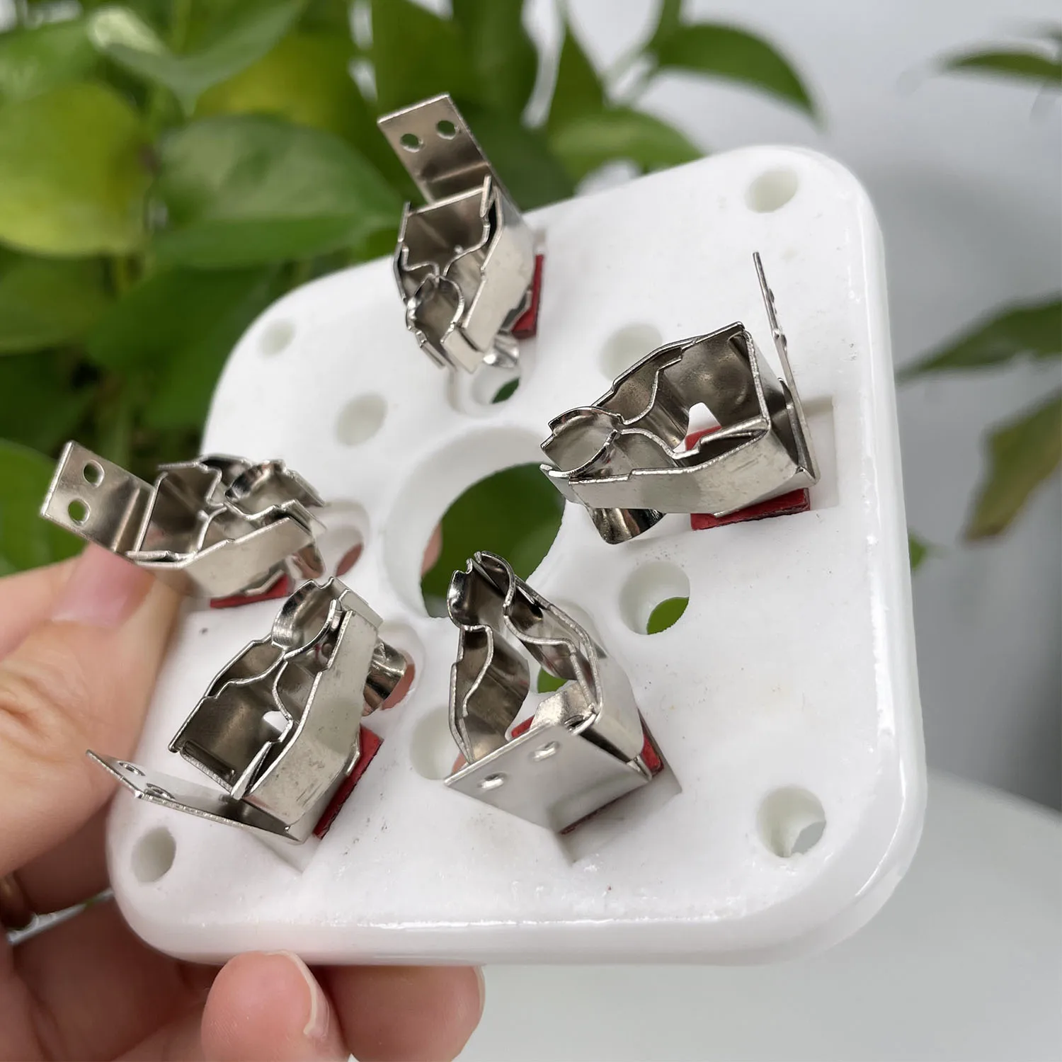 1 قطعة U5G 5 دبابيس السيراميك أنبوب المقبس GZC5-A ل 4-400A 4-125 3-500Z 4-400 فراغ مُضخّم صوت لتقوم بها بنفسك الصوت HIFI