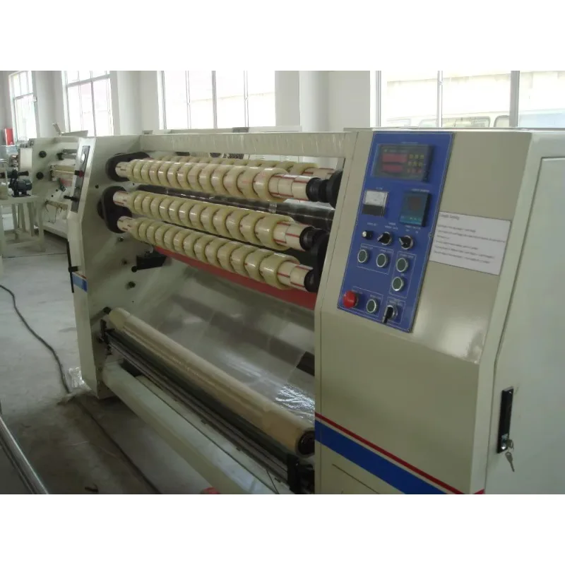 BOPP Adhesive Tape Slitting Rewinding Machine Automatic Tape Slitter Cutter Jumbo Roll Cutting Production Line