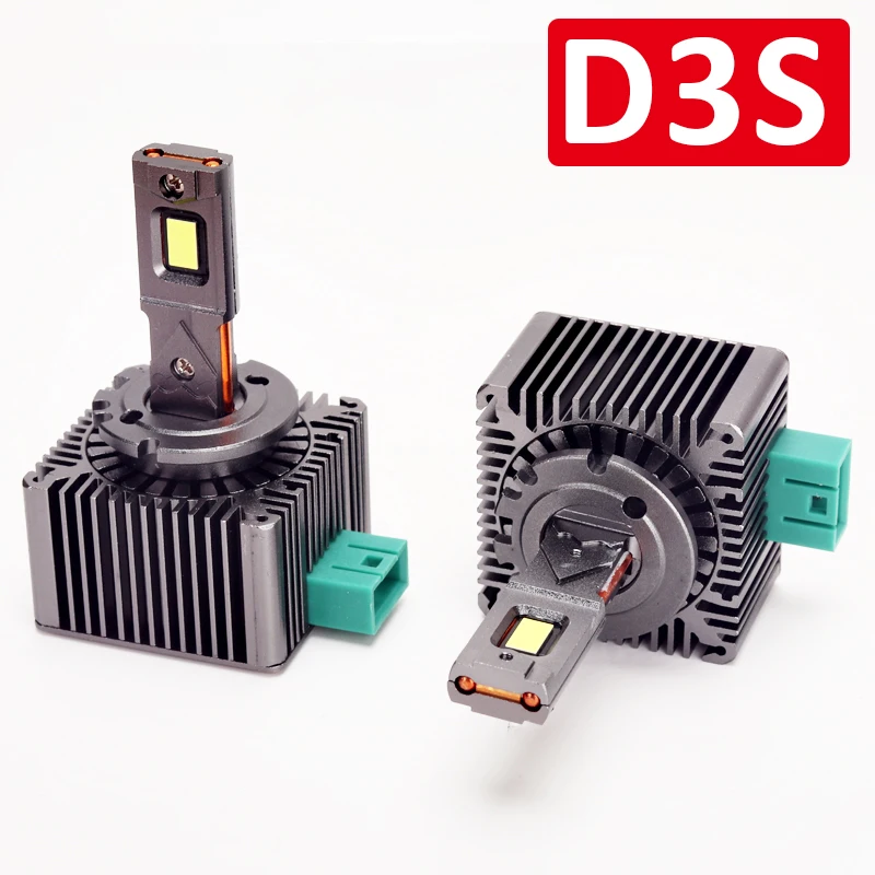 

D1S D3S LED Headlights 30000Lm D4S D2S D8S Auto Bulbs Canbus Two-sided 80W D1R D2R D3R D4R Car Lamp 1:1 Xenon HID