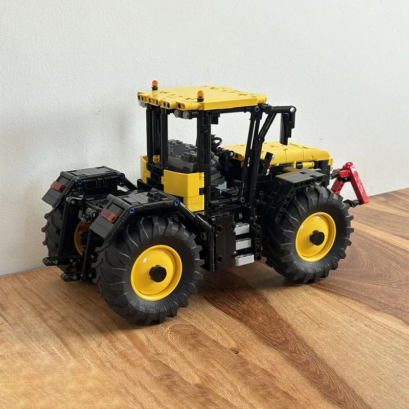 1454 Uds JCB Fastrac 4220 RC serie Tractor agrícola modelo técnico MOC bloques de construcción ladrillos creativos montaje juguete para regalo