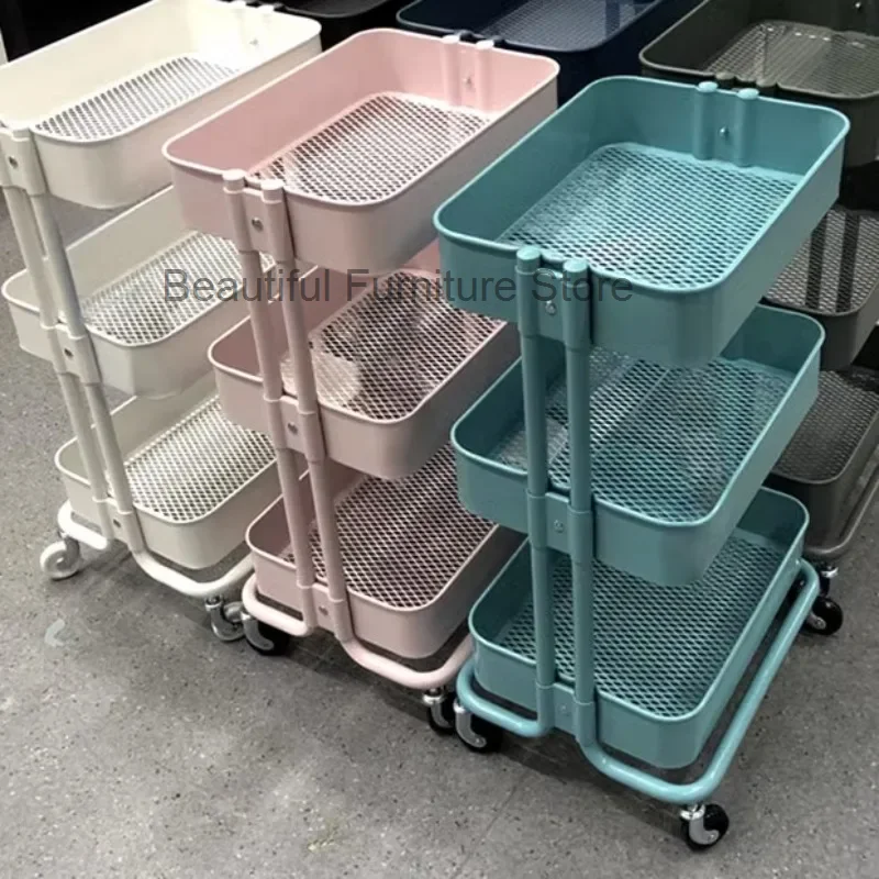 

Mobile Modern Kitchen Island Trolley Luxury Shelf Food Truck Kitchen Island Cart Storage Carrito Organizador Home Furniture