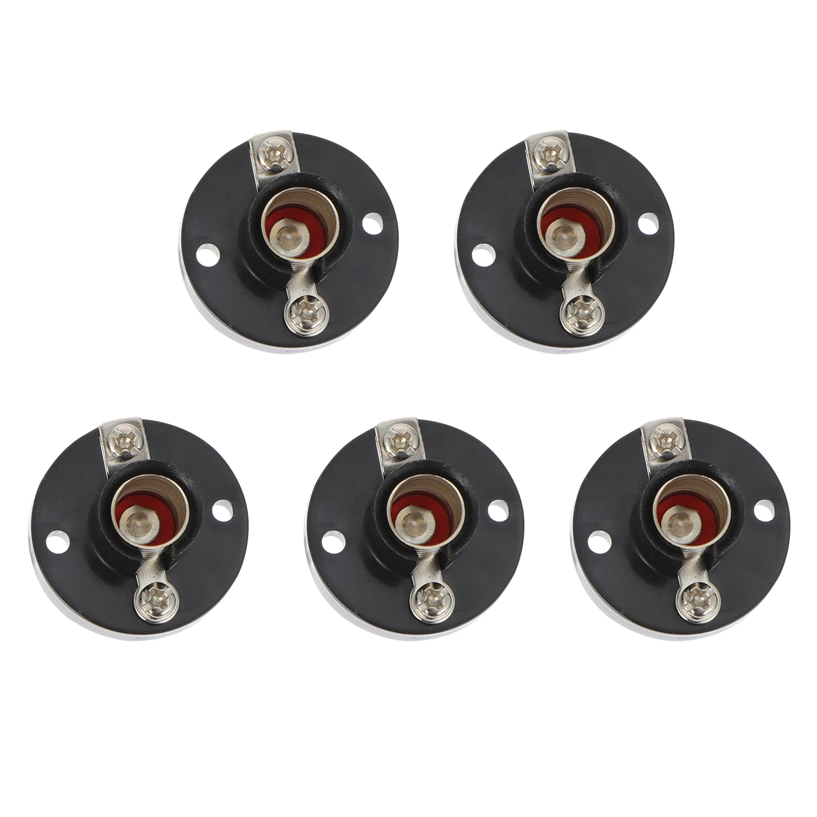 

5pcs Screw Lamp Holder Plastic Light Bulb Base Physics Experiment Teaching Aid Work Random Color