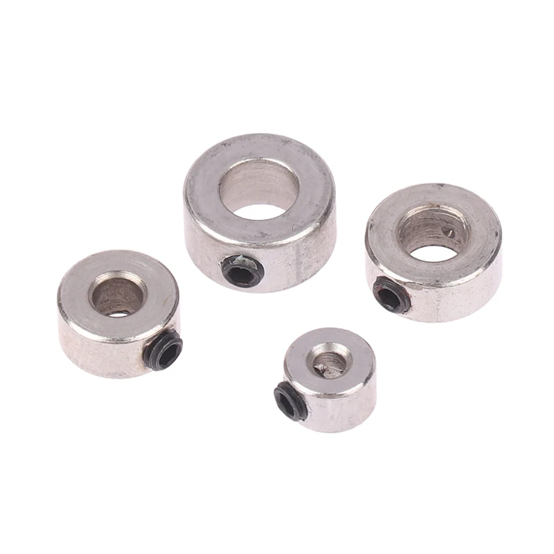 10pcs Wheel Collar Locker Shaft Axle Steel Bushing Landing Gear Stopper Inner Dia 2.1/3.1/4.1/5.1MM For RC Airplane Replacement