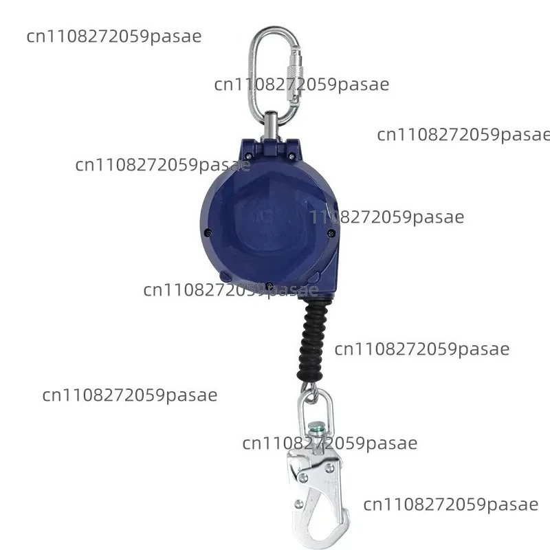 6 M, 100 Kg Stainless Steel Wire Rope Self-Retracting Fall Arrestor