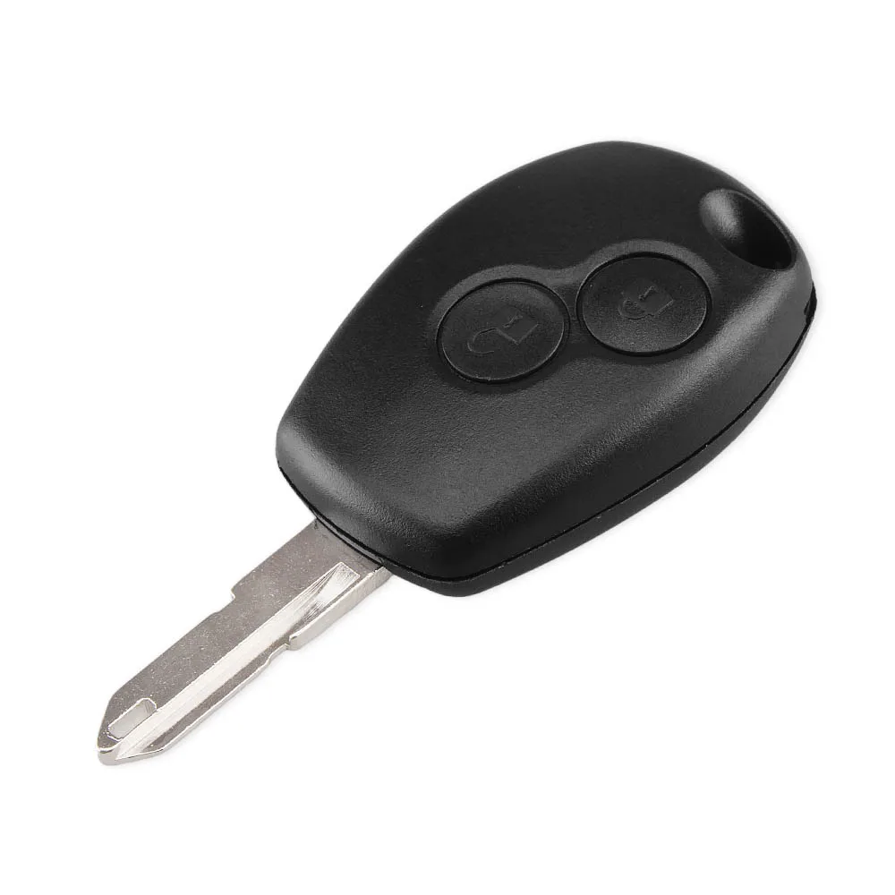 KEYYOU 2 Button Remote Car Key Shell Fob Key Case For Renault Duster Clio DACIA 3 Twingo Logan Sandero Modus For Nissan Alarm