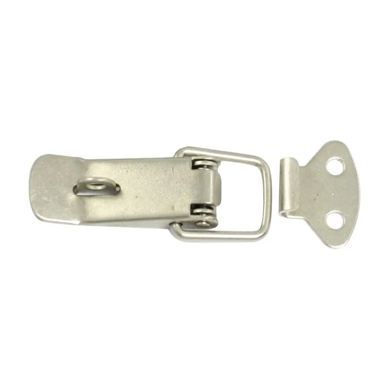 AT33 24 Pcs Hardware Cabinet Boxes Spring Loaded Latch Catch Toggle Hasp