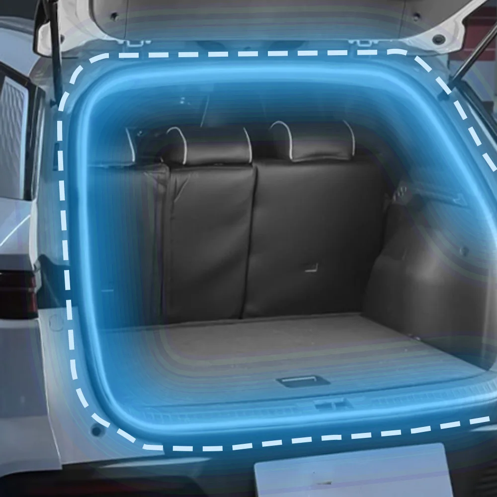 

Car high brightness trunk lighting ambient light interior decoration LED wiring free automatic sensing tailgate light strip