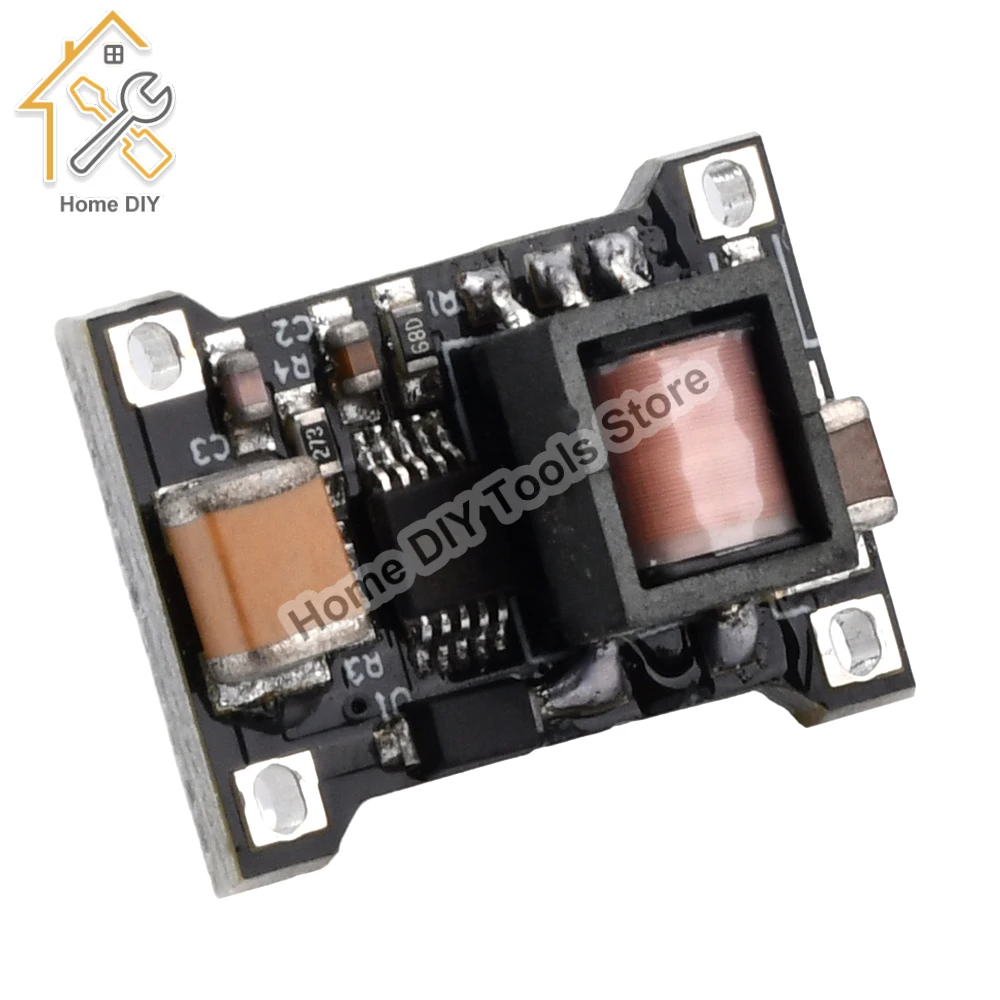 Imagem -03 - Boost Módulo de Alimentação de Alta Tensão para Nixie Tube Glow Clock Magic Eye Qs30 In14 In-12 dc 5v-9v a 170v dc