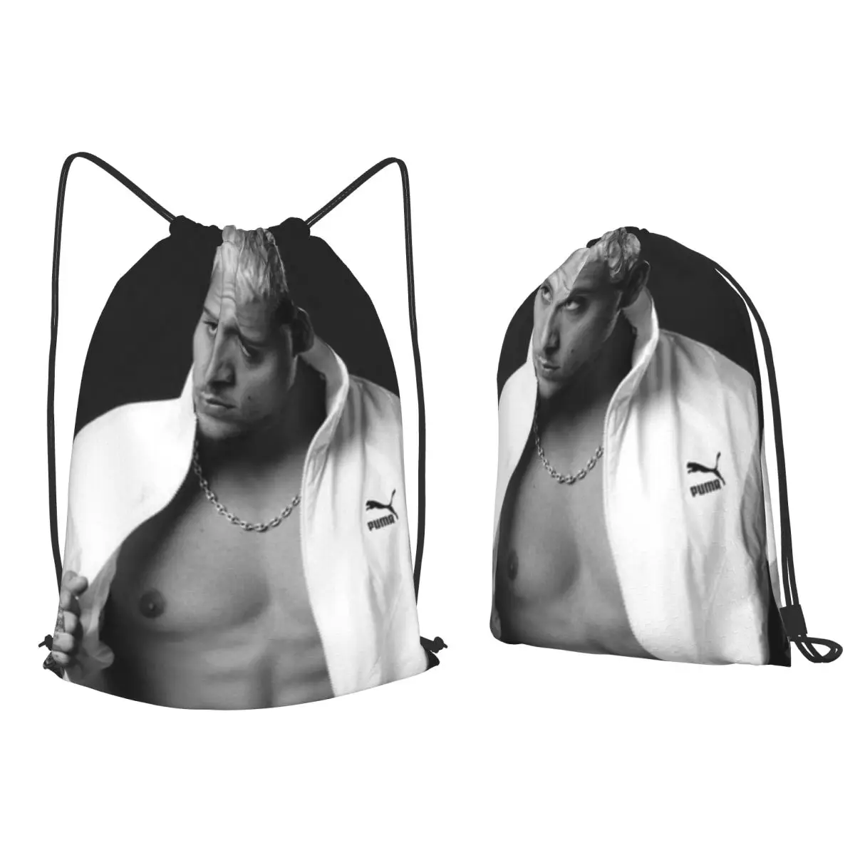 

Plk Cool Backpacks Casual Drawstring Bundle Pocket Sports Bag Book Bags for Travel Students