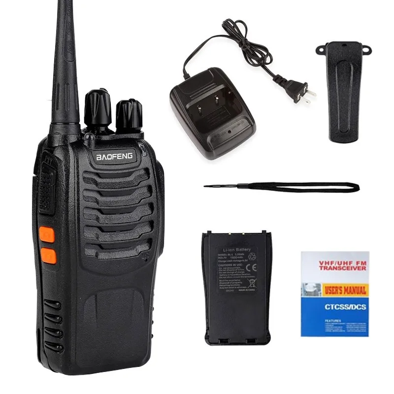 

Рация Baofeng BF888S Pro UHF, двухсторонняя связь 400-470 МГц, 16 каналов, портативная радиостанция для любительской связи, трансивер BF 888S для охоты, отелей, новая модель.