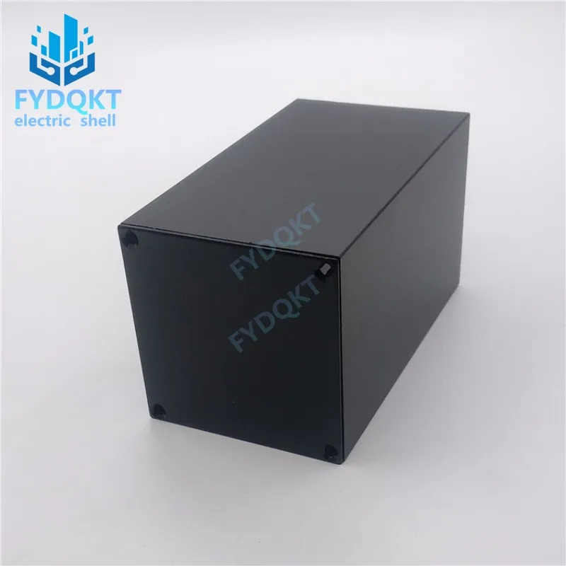 Square alloy Aluminum profile shell integrated aluminum  PLC industrial control circuit board box 100x56x56mm