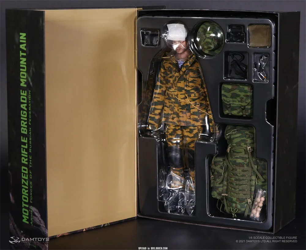 DAMTOYS 1/6 Đầm 78083 Cơ Giới Lữ Đoàn Súng Trường Núi Lực Lượng Vũ Trang Liên Bang Nga Vũ Khí AKM Chất Liệu Nhựa PVC Cho Búp Bê