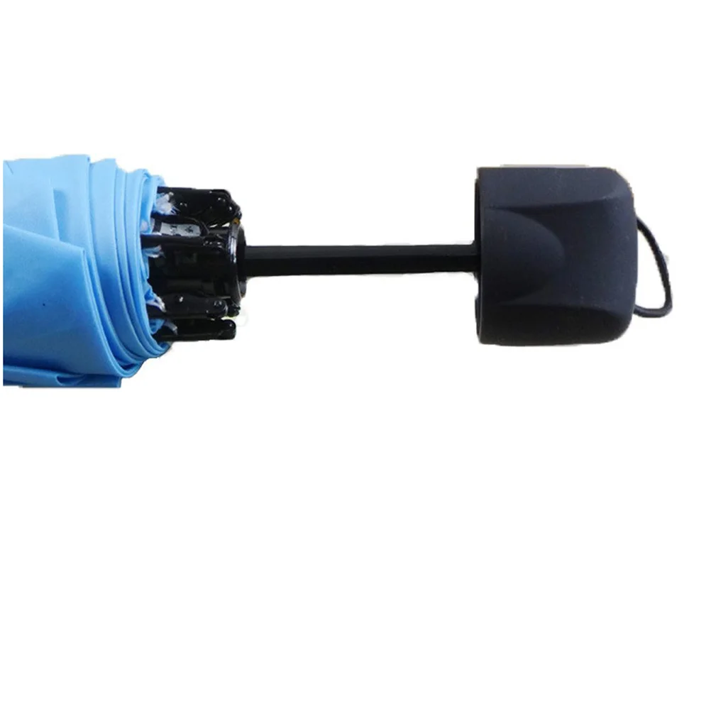 

Pink Triple Foldable Parasol with Anti Uv Protection 90Cm Wide Rain Sun Umbrella Waterproof Portable Folding Shade for Outdoor