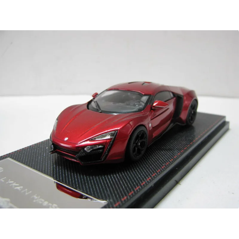 Diecast 1:43 W MOTORS LYKAN HyperSport Alloy Car Model Static Souvenir Display Boy Gift Collection Vehicle Toys Decoration ﻿