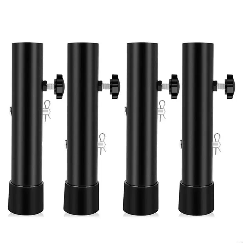  Multi Level Adjustable Table Leg Riserswith Not  Slip Feet Table Leg Extensions Simple Installs for Indoor/Outdoor Use