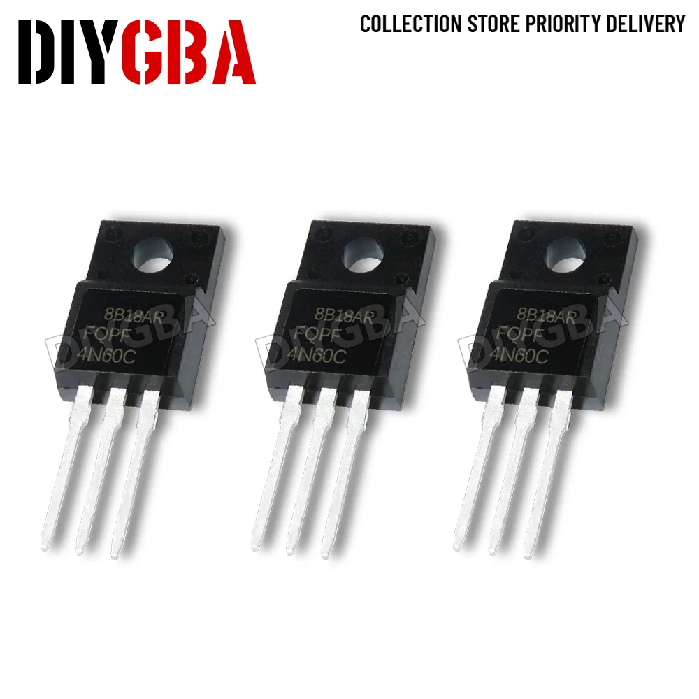 10PCS FQPF4N60C TO-…