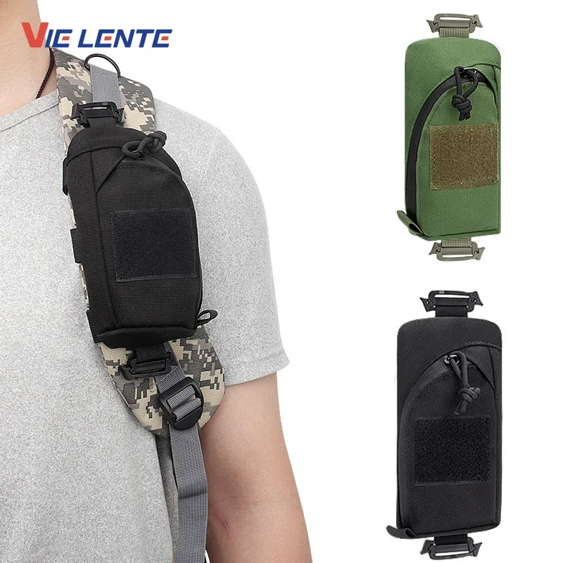 Taktische EDC-Zubehörtasche, tragbare Wanderausrüstung für den Außenbereich, Handy-Holster für Bergsteigen, langlebiges Oxford-Tuch