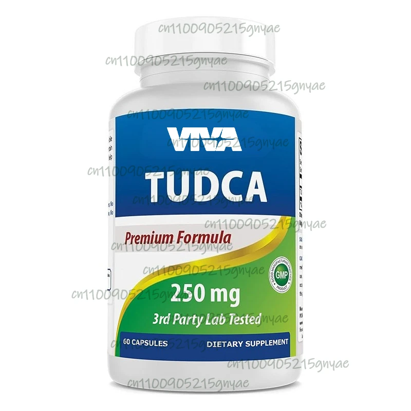 

TUDCA Bile Salt Supplement Complex for Liver Detoxification and Cleansing 4:1 Milk Thistle+60 Probiotics Non GMO Capsules