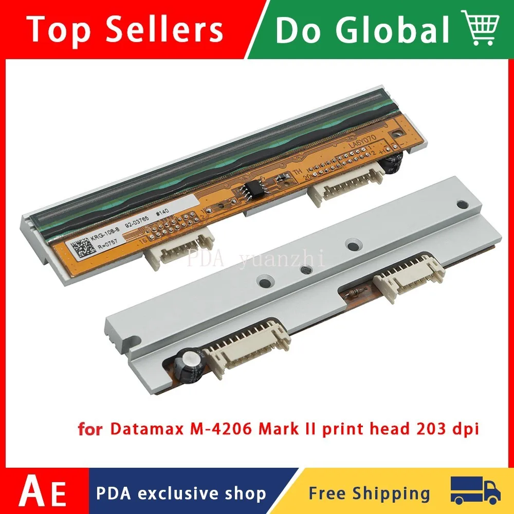 

New Original printer head for Datamax M-4206 Mark II print head 203 dpi OEM thermal printhead part PHD20-2261-01,Free Shipping