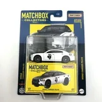 matchbox 1/64 DODGE CHARGER POLICE Collect die-casting alloy car model ornaments