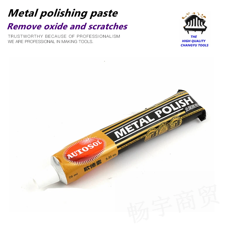 Wind instrument repair tool Metal polishing paste Remove oxide and scratches Wind music maintenance supplies