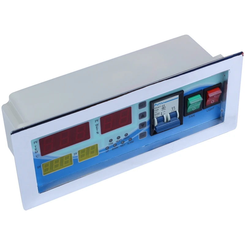 N15R-XM-18D Automatic Egg Incubator Controller Digital LED Temperature Controller Temperature Humidity Sensors Egg Hatcher Contr