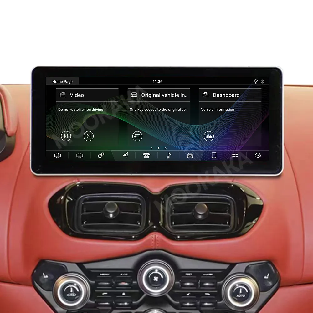 12.3'' 12+256GB Car Stereo For Aston Martin V8 2018-2022  Android15 Touch Screen Auto Unit Car Multimedia Player Radio GPS Navi