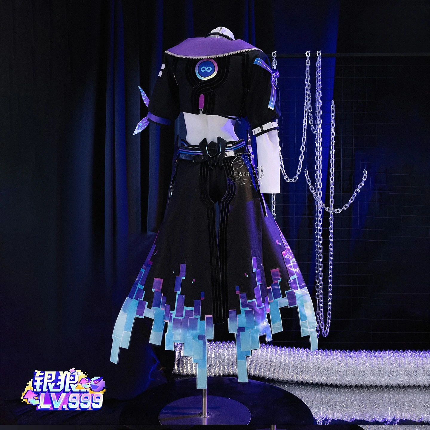

Honkai Star Rail Silver Wolf LV.999 SP Cosplay Costume Full Set Game Sexy Lovely Halloween Party Role Play Outfit Women HCos