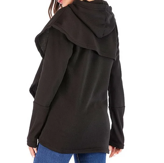 2025 New Women's Clothing New Women's Hoodie Mid-length Long Sleeve Sweatshirt