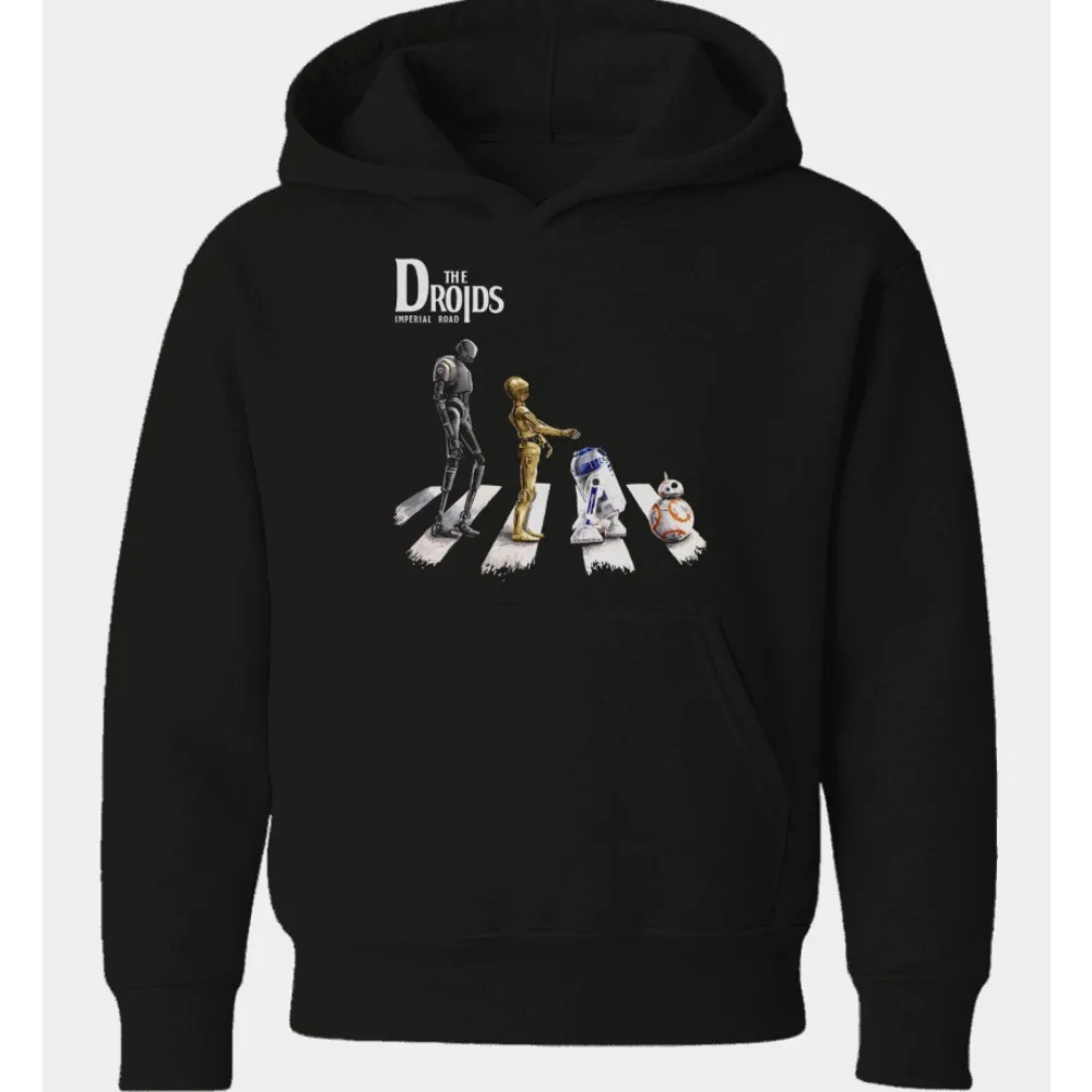 2025 Sudaderas con capucha estampadas con temática de Star Wars para hombres y mujeres, sudadera deportiva americana de otoño, sudadera holgada y cómoda Y2K