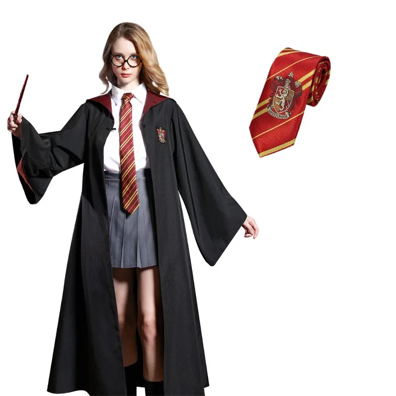 

Популярный костюм для косплея по мотивам серии «Гарри Поттер»: мантия и галстук, для мальчиков и девочек, для сценических выступлений и ролевых игр