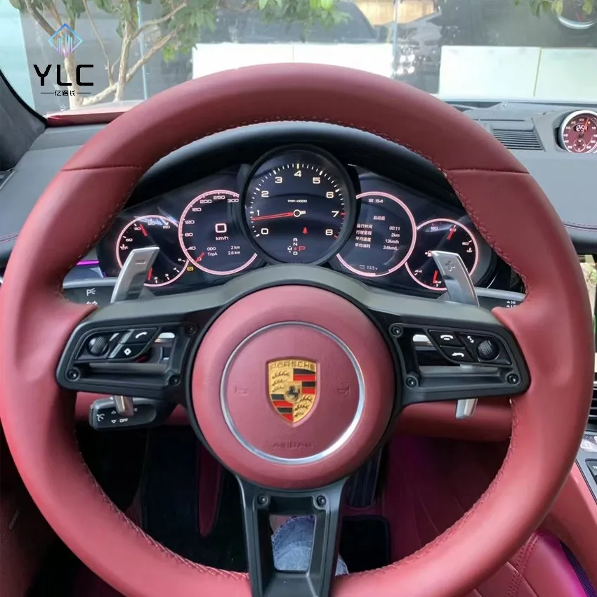 YLC LCD Dashboard Display Upgrade Auto Speedometer Instrument Digital Cluster dla Porsche Panamera 2010-2016