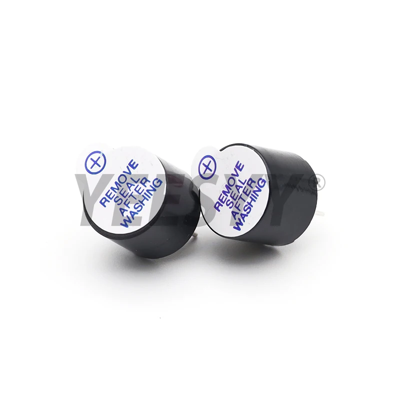 10Pcs 12V 3V 5V Active Buzzer 12095 Piezo Magnetic Long Continous Beep Tone Alarm Ringer 12085 Passive 16R Fit For Computers