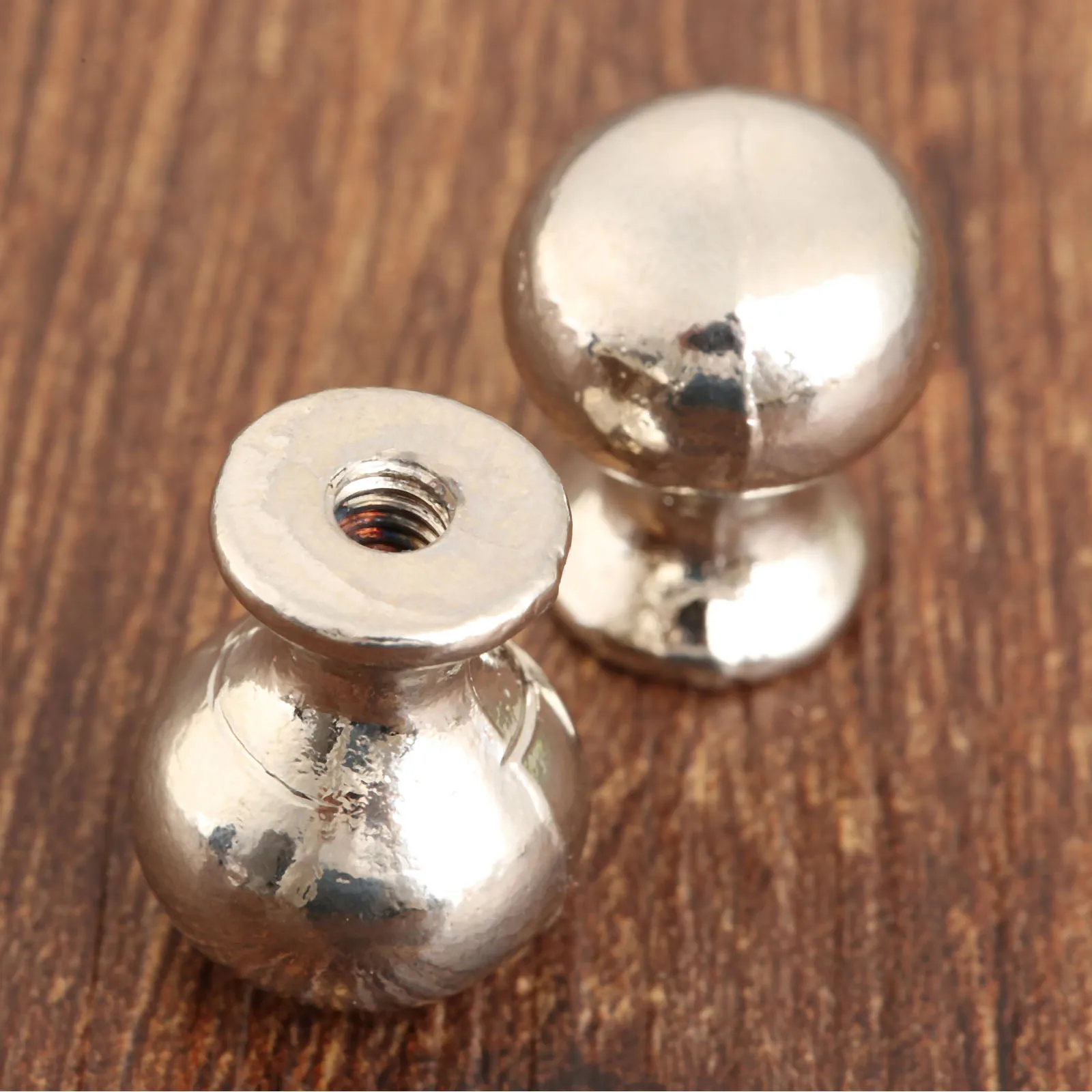 2 pçs puxadores de móveis modernos porta armário gaveta cozinha mini prata puxar alça liga botão móveis ferragem 18*14mm