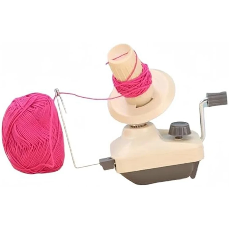 Yarn Winder Fiber Needle Craft Yarn Ball Winder Holder Hand Operated,Portable Package,Easy To Set Up And Use