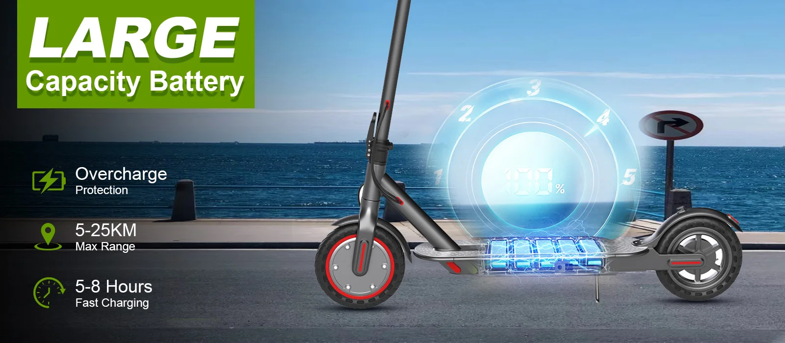 2026 NEUER JUICEASE S1MAX PRO Elektroroller 45KM Maximale Reichweite Schnelle Geschwindigkeit Hohe Motorleistung 42V14.5AH Faltbarer Elektroroller für Erwachsene – Detail 12