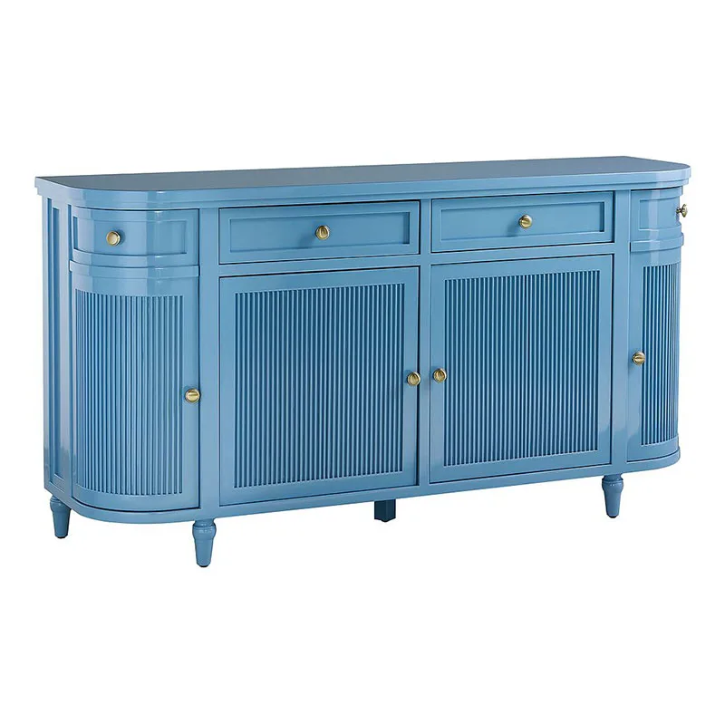 

zx-French Style Retro Solid Wood Wall-Mounted Entrance Hall & Living Room Cabinet with Integrated Shoe Storage%