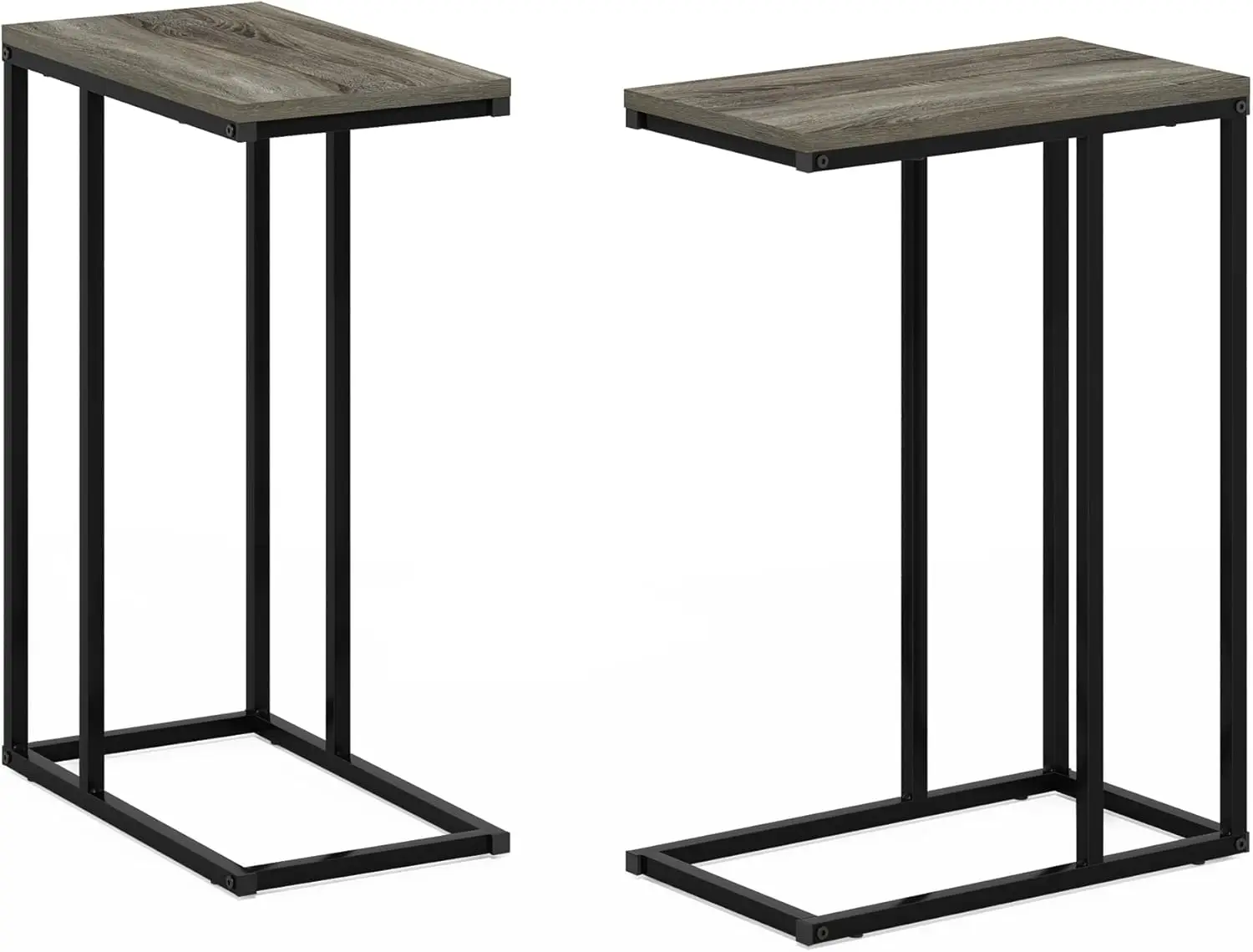 

Camnus Modern Living Sofa Side Table, French Oak Grey, Set Of 2
