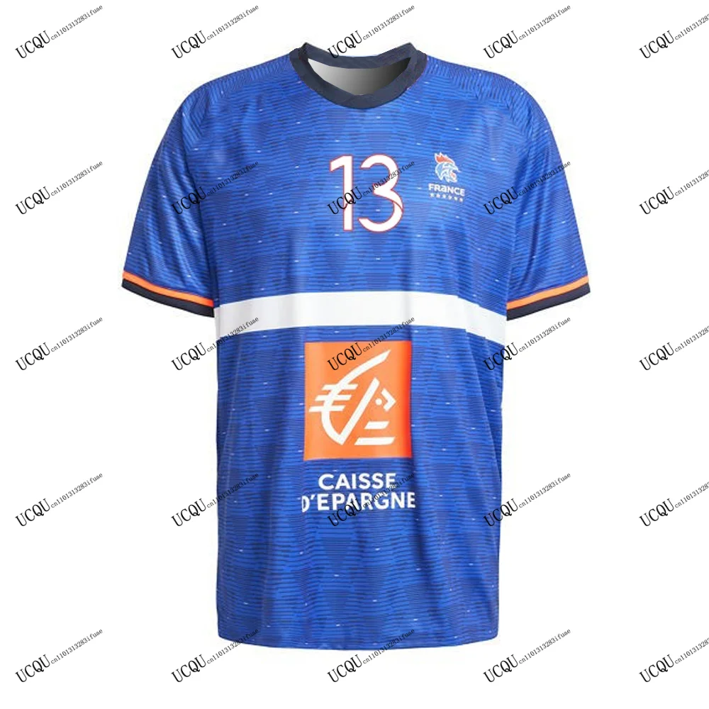 المنتخب الوطني ن. كاراباتيك # 13 2025-26 جديد وصول باريس كرة اليد فرنسا ثلاثية الأبعاد مطبوعة جيرسي تي شيرت الكبار أطفال للجنسين لاعب كيت #2