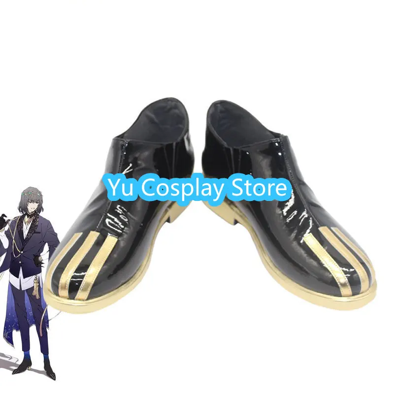 

FGO Oberon Cosplay Shoes PU Leather Shoes Cosplay Prop Halloween Carnival Boots Custom Made